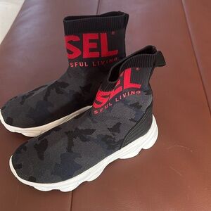 Brand new Diesel sock shoes